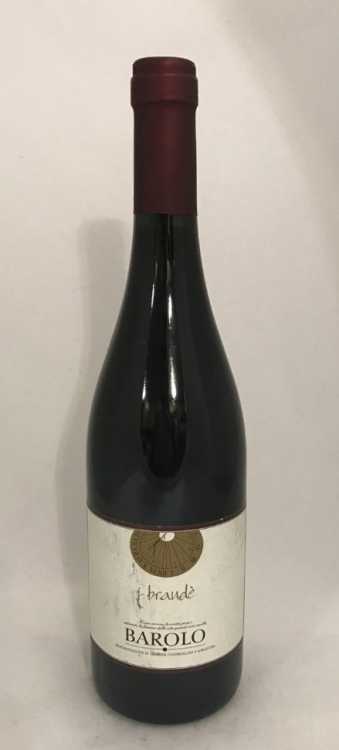 Вино "Barolo j Brande" 2010 года.