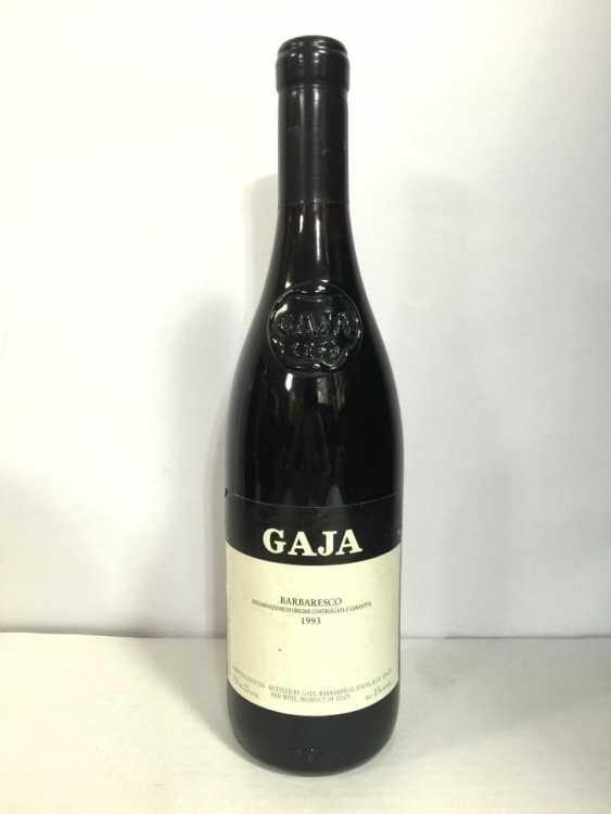 Вино "Angelo Gaja Barbaresco" 1993 года.