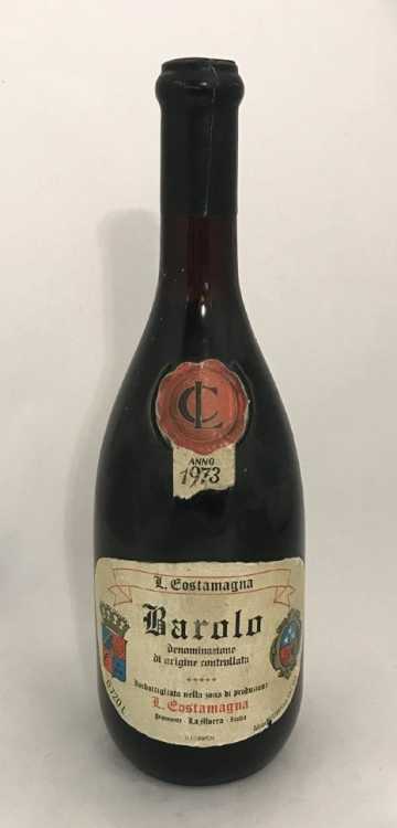 Вино "Barolo L. Costamagna" 1973 года.