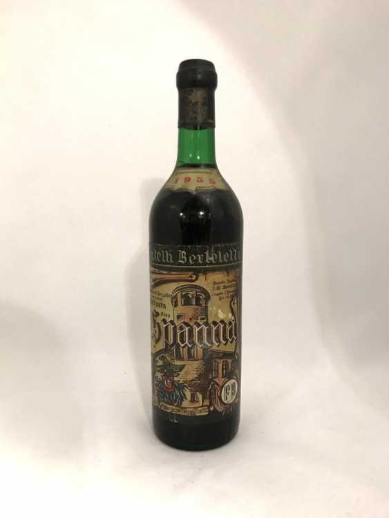 Вино "Spanna Fratelli Berteletti" 1955 года.