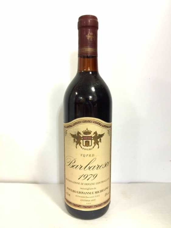 Вино "Barbaresco Povero Giovanni E Michelino" 1979 года