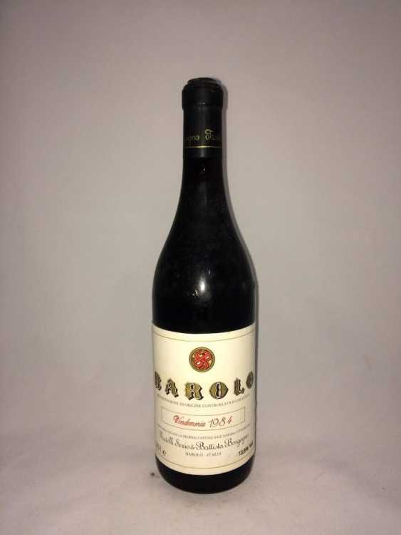 Вино "Barolo Fratelli Serio & Battista Borgogno" 1984 года.