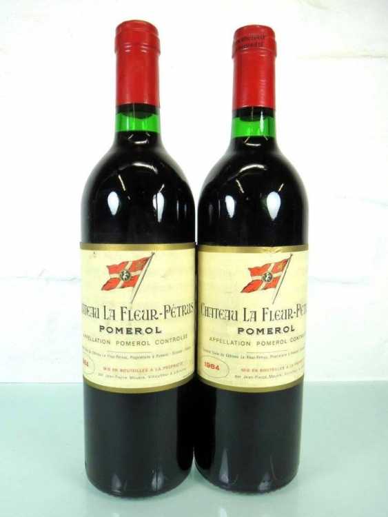 Вино "Chateau La Fleur Petrus" 1984 года.