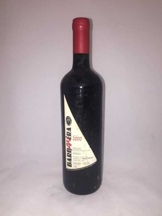Вино "Barbanera Barbera Azienda Agricola Paolo Occelli" 2000 года.