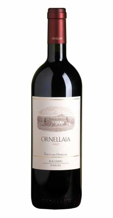 Вино "Ornellaia" 2007 года.