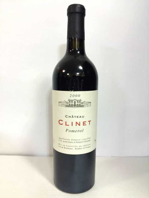 Вино "Chateau Clinet" 2000 года.