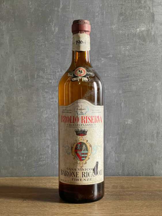 Вино Barone Ricasoli Brolio Riserva Chianti Classico 1964 года