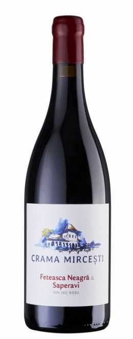 Вино «Feteasca Neagra & Saperavi» 2022 Crama Mircesti. 0,75