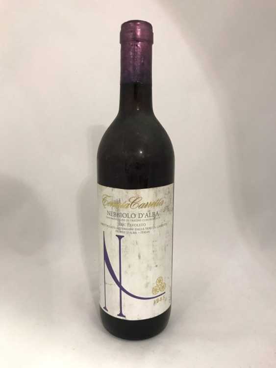Вино "Tenuta Carretta, Nebbiolo D'Alba" 1985 года.