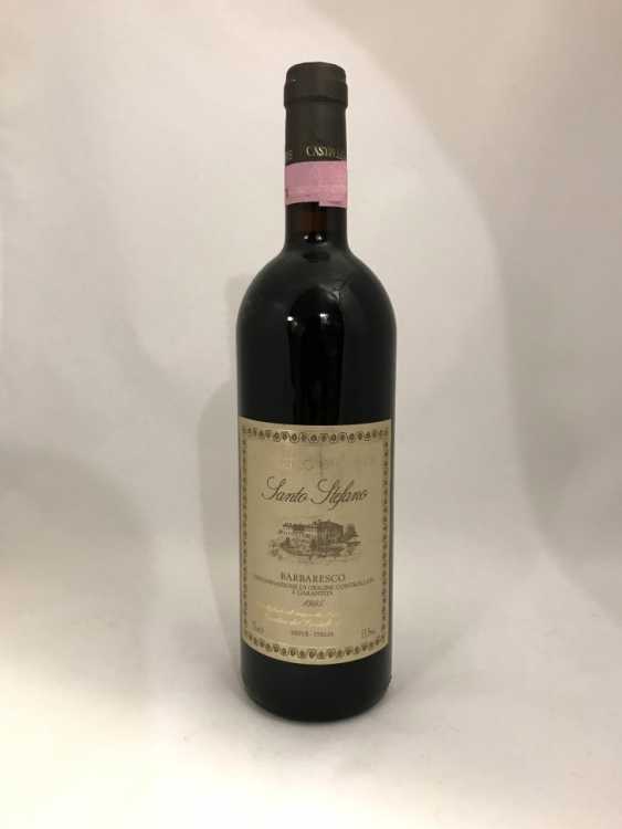Вино "Barbaresco Castello Di Neive Santo Stefano" 1995 года.