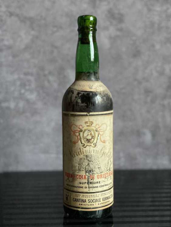 Вино Vernaccia Oristano Sardinian Gold 1968 года урожая