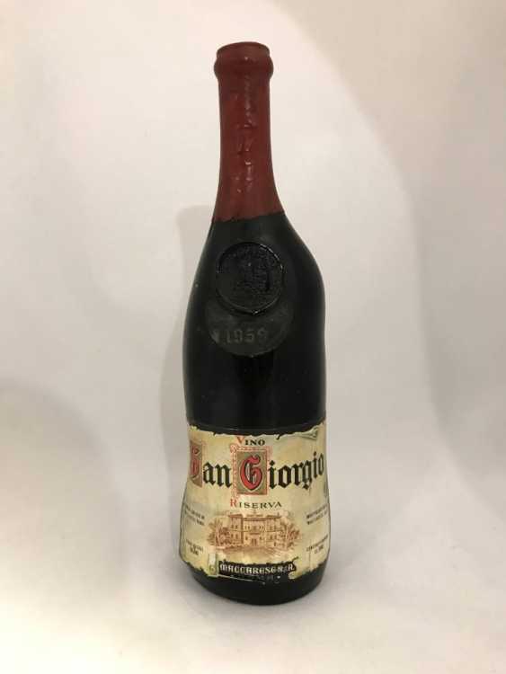 Вино "San Giorgio Maccarese S.p.A." 1959 года.