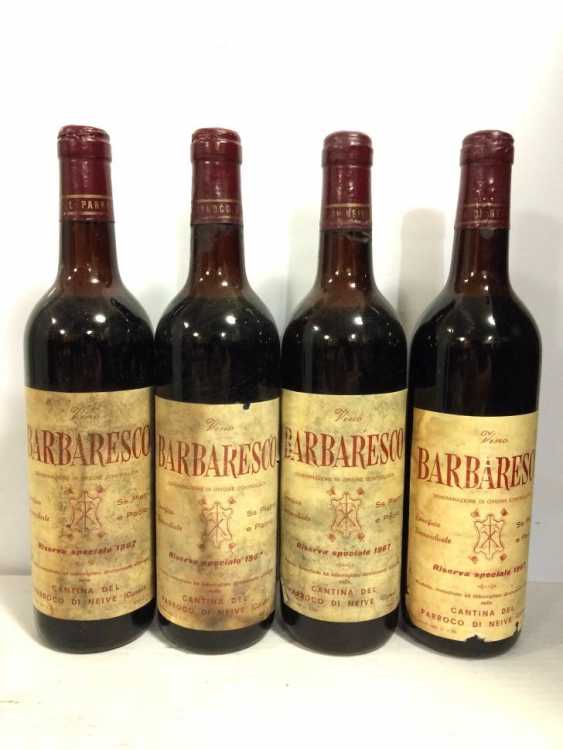 Вино "Barbaresco Cantina Del Parroco Di Neive" 1967 года