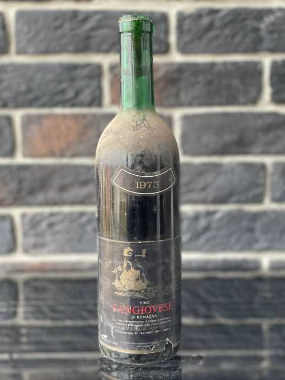 Вино Sangiovese di Romagna 1973 года урожая