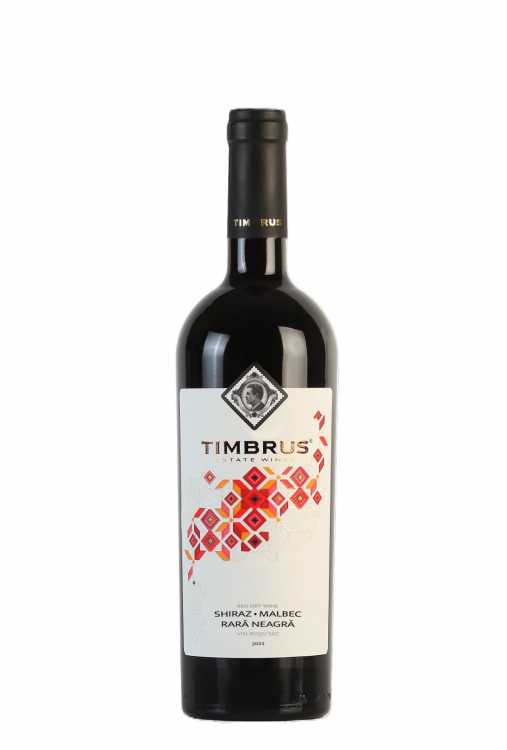 Вино «Shiraz - Malbec - Rara Neagra» 2023 Timbrus. 0,75