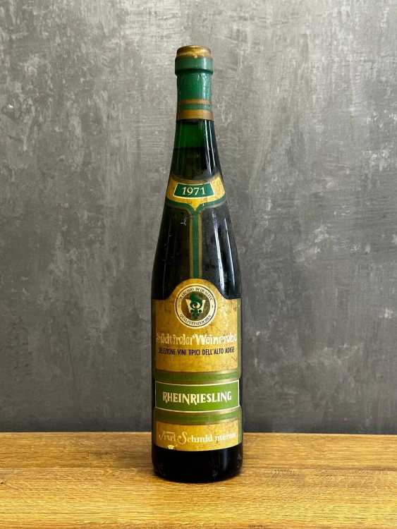 Вино Südtiroler Weinprobe Rheinriesling 1971 года урожая