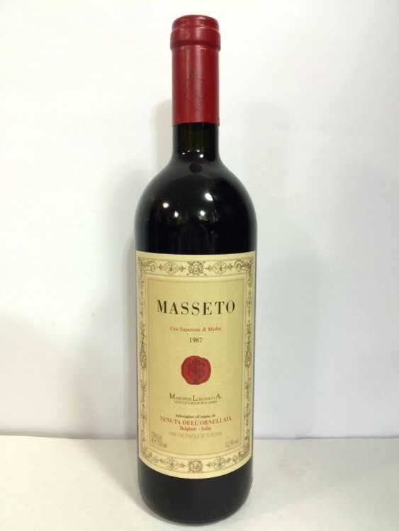 Вино "Masseto" 1987 года.