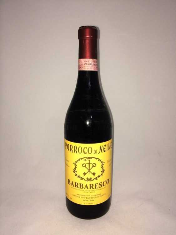 Вино "Barbaresco Parroco Di Neive" 1996 года.