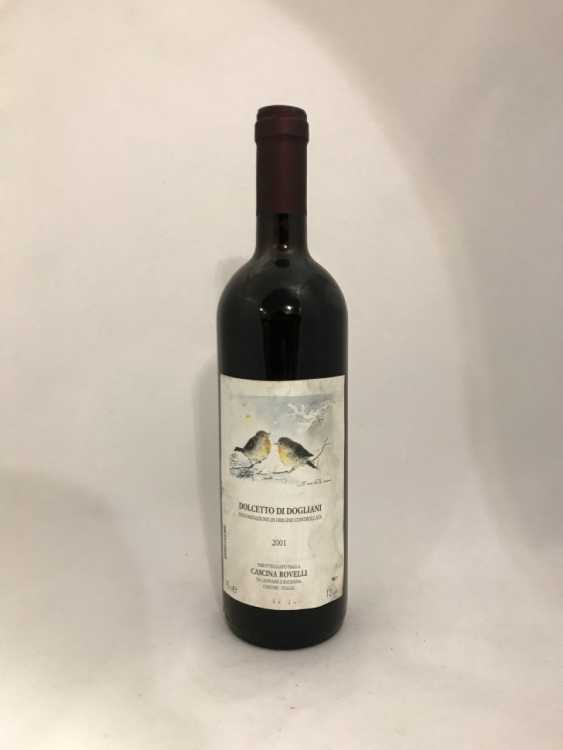 Вино "Dolcetto Di Dogliani Cascina Rovelli" 2001 года.