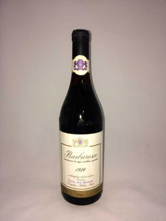 Вино "Barbaresco Terre del Barolo" 1989 года.