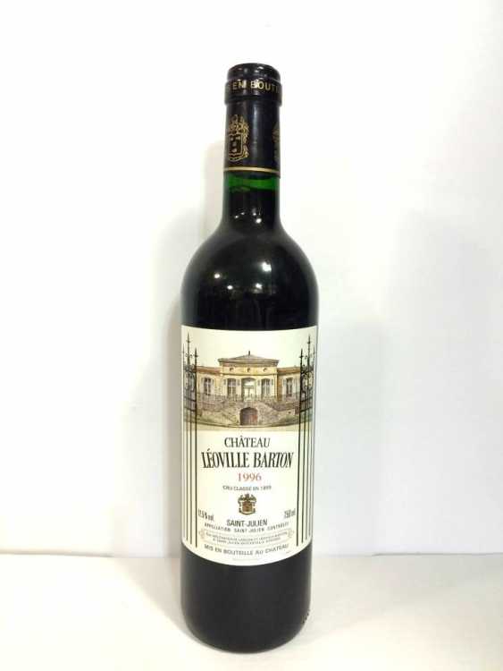 Вино "Chateau Leoville Barton" 1996 года
