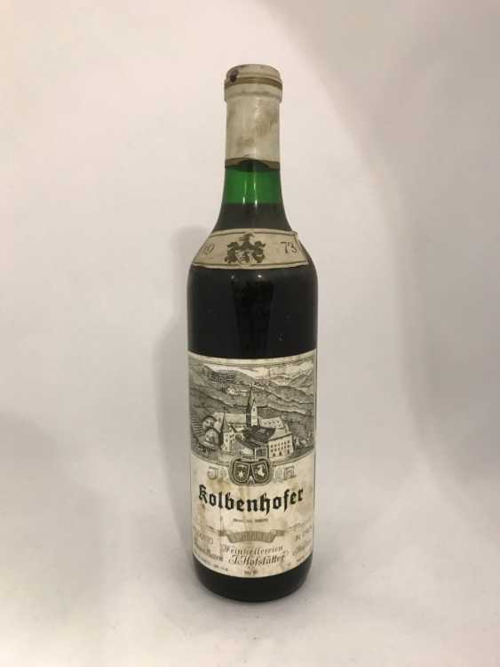 Вино "Kolbenhofer Sudtirol Weinkellereien" 1973 года.