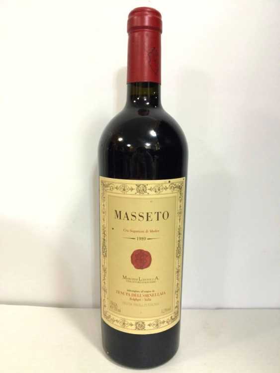 Вино "Masseto" 1989 года.