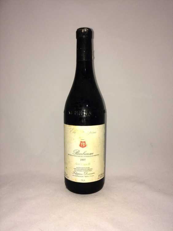 Вино "Barbaresco Sori Capelli Filippino Domenico" 1997 года.