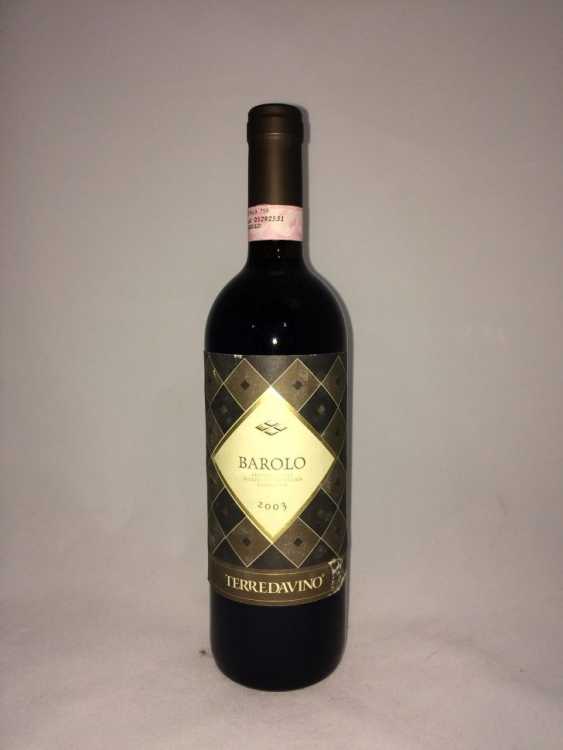 Вино "Barolo Terre da vino" 2003 года.