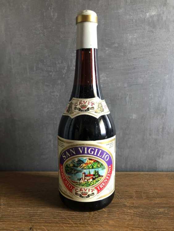 Вино "San Vigilio Moscato Dolce" 1978 года. 0,75L