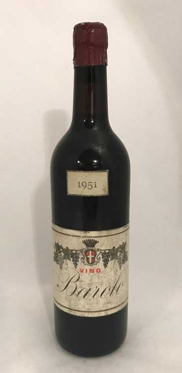 Вино "Barolo" 1951 года.