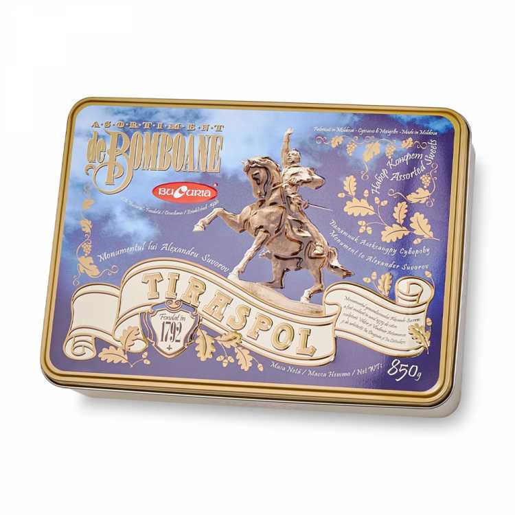 Набор конфет "Tiraspol" Bucuria, 850 г.