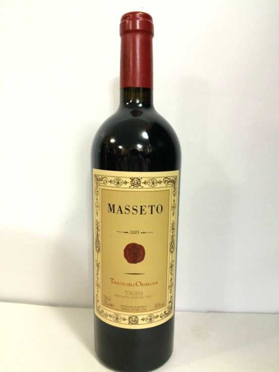 Вино "Masseto" 2003 года.
