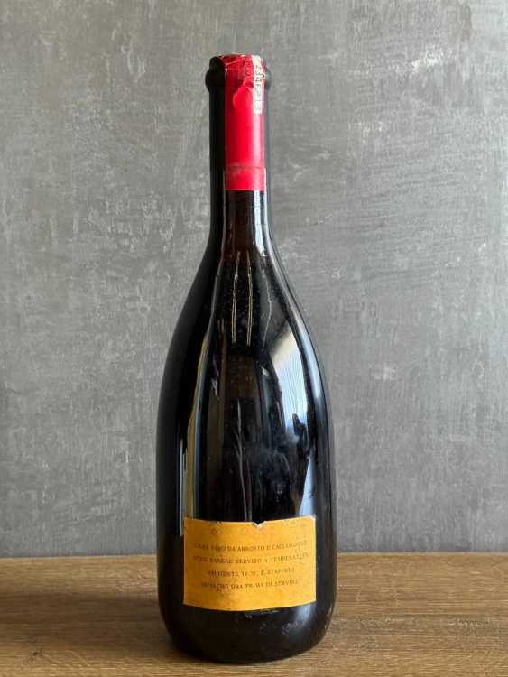 Вино Poderi Scanavino Barolo 1980 года.