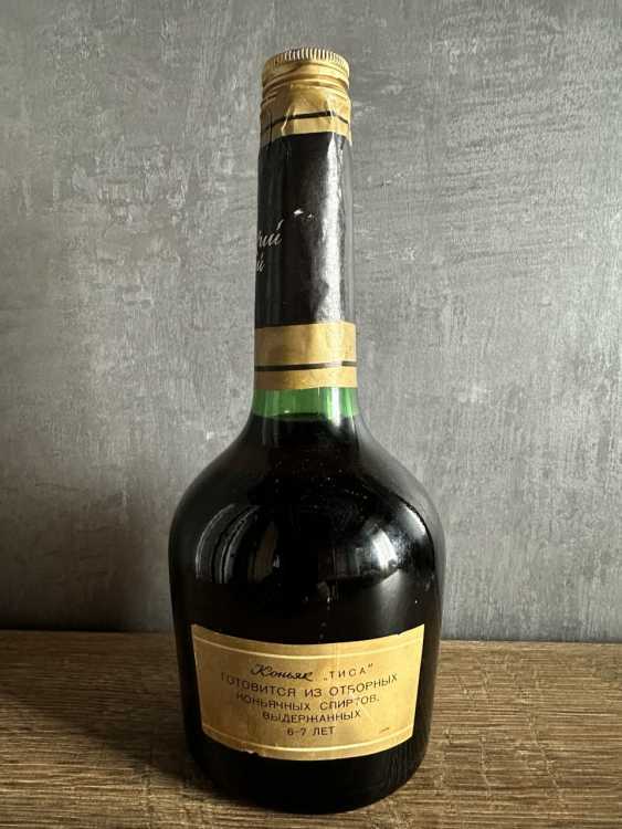 Украинский "Тиса 6 лет" 1990 года. 0,5 л. СССР.