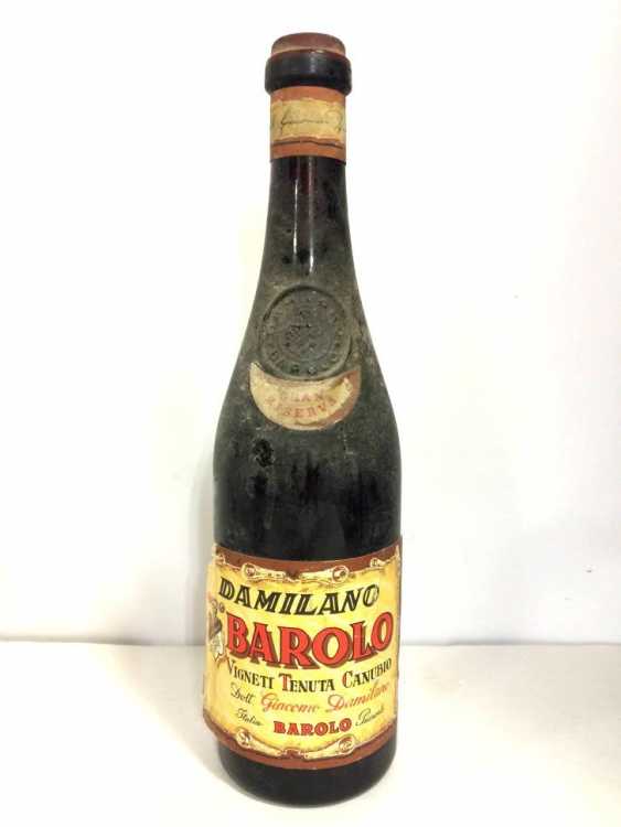 Вино "Barolo Damilano Vigneti Tenuta Canubio", 50-е года.