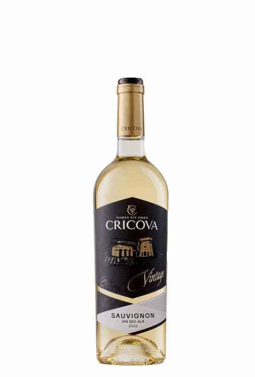 Вино «Sauvignon» 2022 Vintage, Cricova. 0,75
