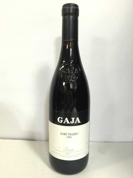 Вино "Angelo Gaja Sori Tildin" 1998 года.