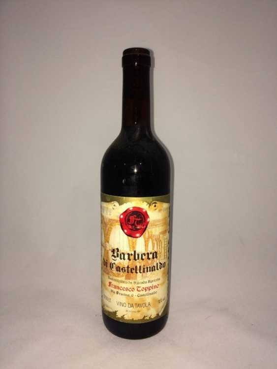 Вино "Barbera di Castellinaldo Francesco Coppino" 1982 года.