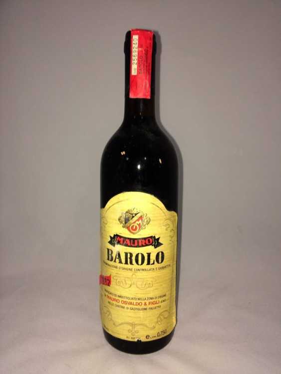 Вино "Barolo Mauro Osvaldo & Figli" 1982 года.