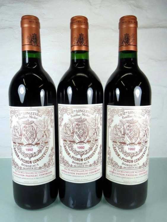 Вино "Chateau Pichon-Longueville-Baron" 1992 года.