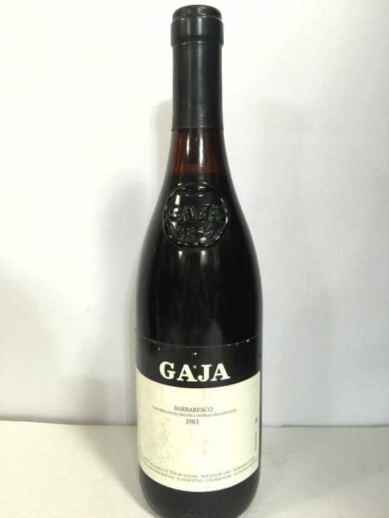 Вино "Angelo Gaja Barbaresco" 1983 года.