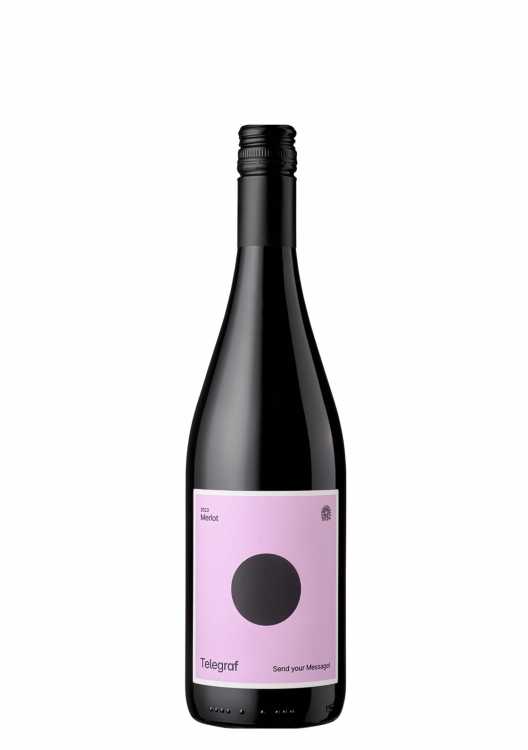 Вино «Telegraf» 2023 Merlot, Land of Basarabia. 0,75