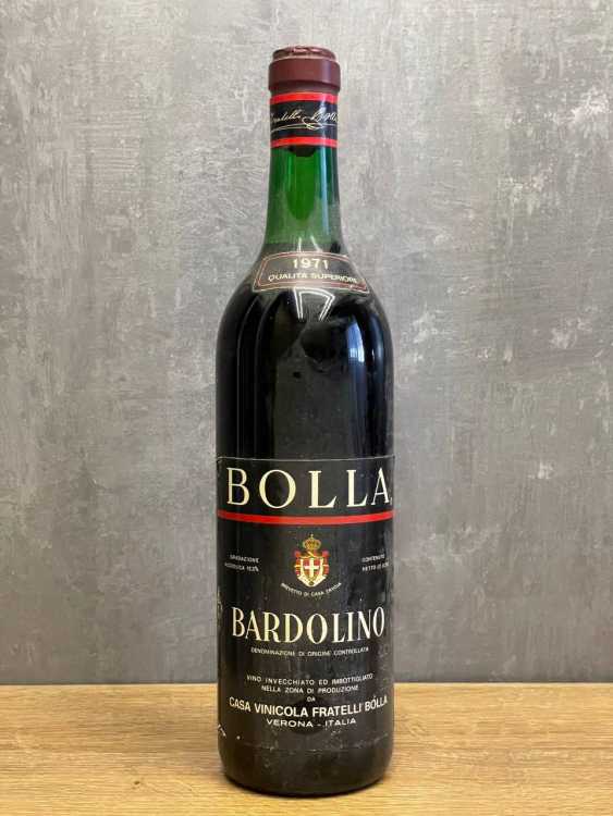 Вино Bolla Bardolino 1971 года